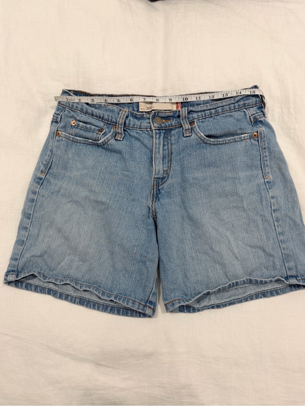 Levi's Light Blue Denim Jean Shorts
